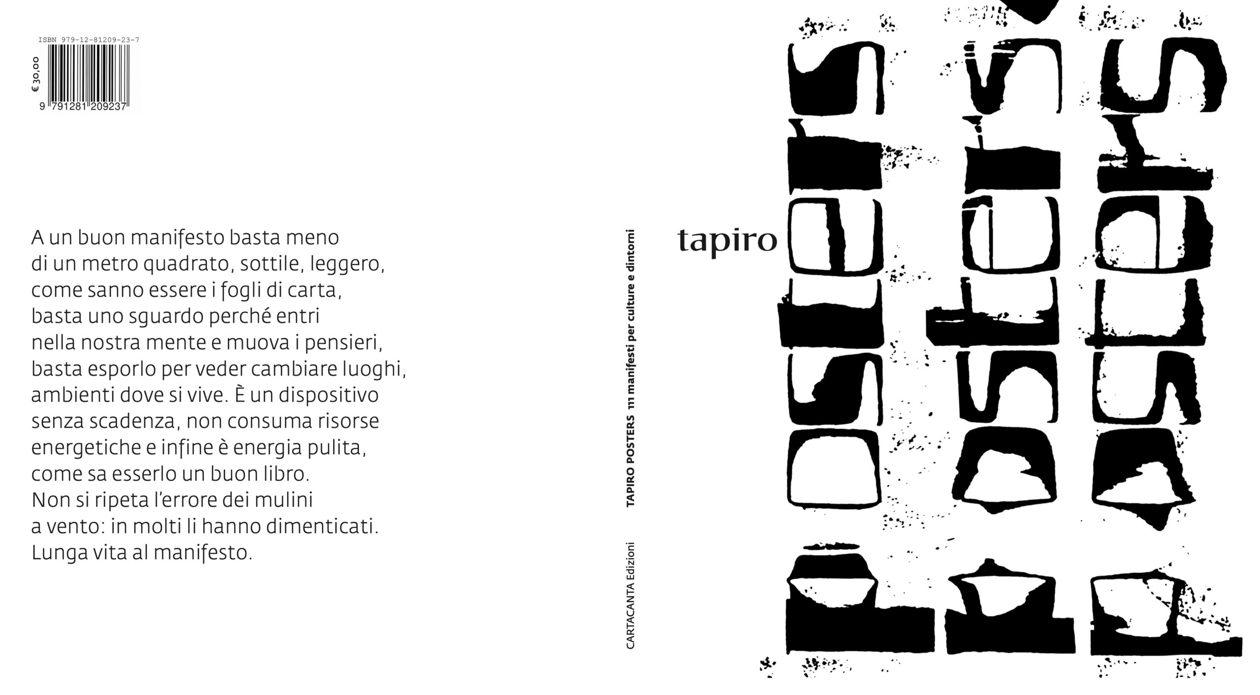 Tapiro posters – 111 manifesti per culture e dintornidi Gianluigi Pescolderung
